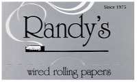Randy's Silver Wired Rolling Papers - 1.25